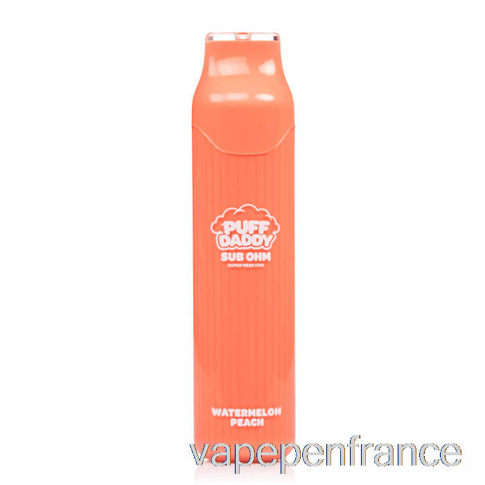 Puff Daddy 6000 Stylo Vape Jetable Pêche Pastèque